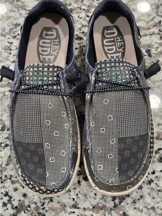 Hey Dude Shoes - HEYDUDE Wendy Patchwork Shoes – Women’s Size 9